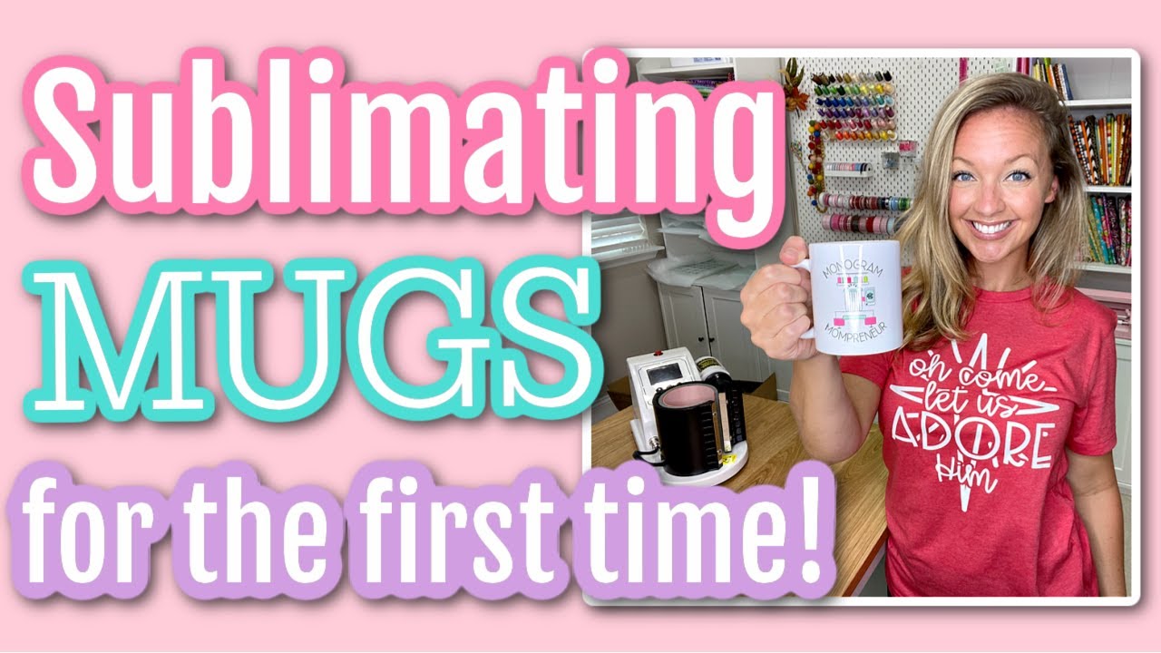 Sublimating Mugs for the First Time! With Sawgrass Sublimation Printer & Heat Press Nation Mug Press