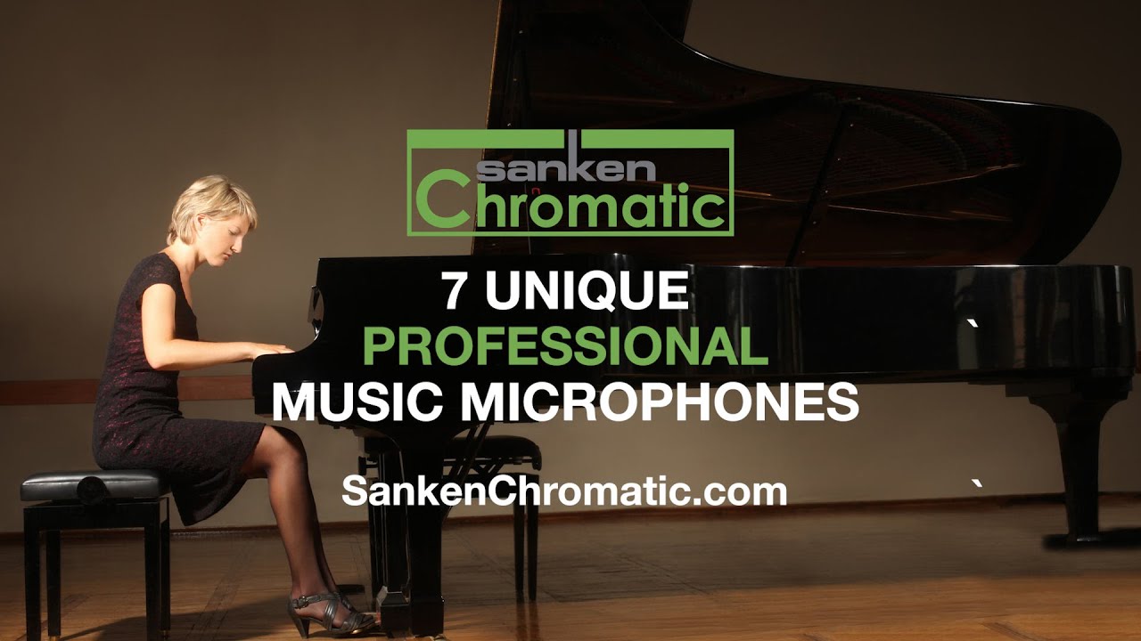 Sanken Chromatic Music Mics Product Range - 7 Unique Pro Music Mics