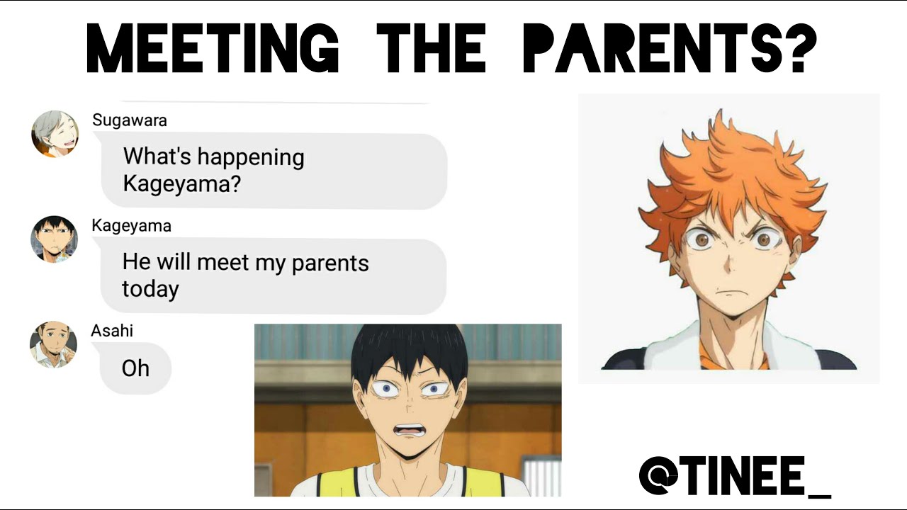 Hinata Meeting Kageyama's Parents