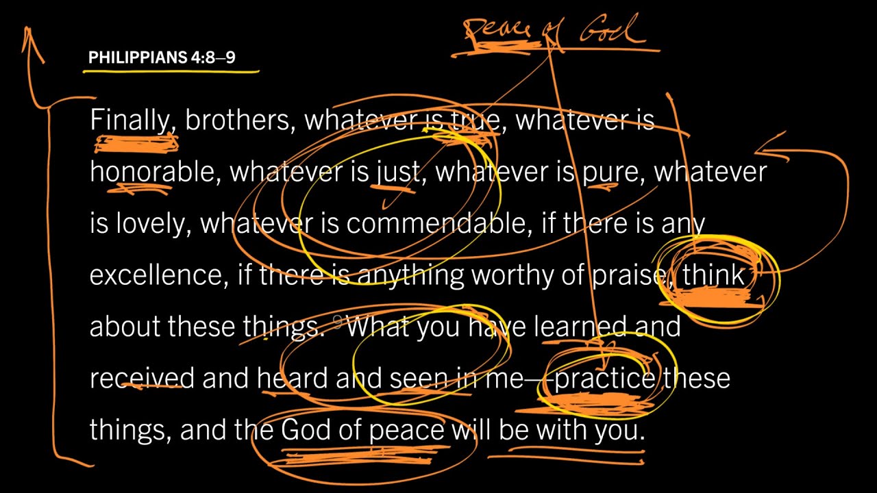 The Peace of God Does Not Produce Passivity: Philippians 4:8–9, Part 1
