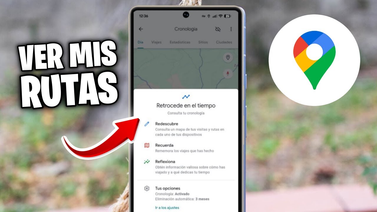 C&oacute;mo Ver Mis Rutas en Google Maps