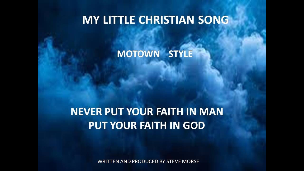 my little motown style christian song