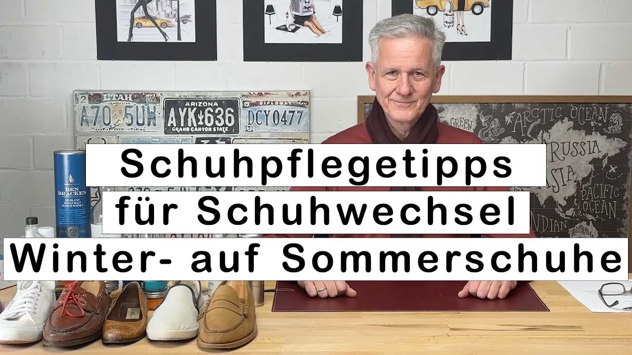 Schuhpflegetipps für den Schuhwechsel Winter- auf Sommerschuhe