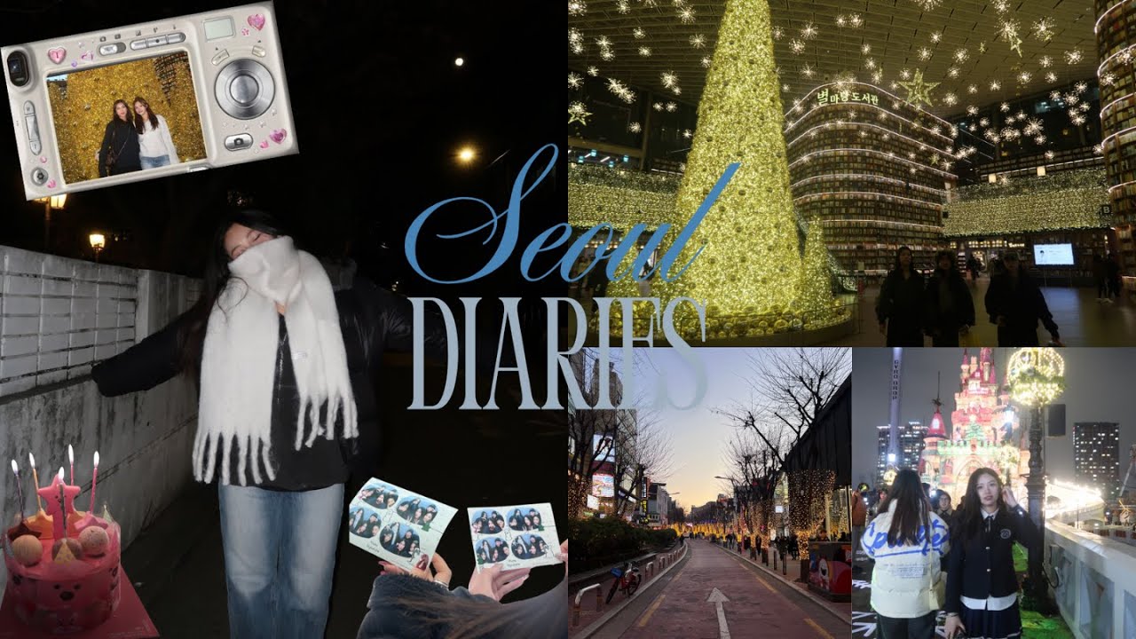 Seoul Diaries ♡ -  2 weeks in Korea, Skin clinics, 21st Birthday, Namsan Tower, Eating with friends