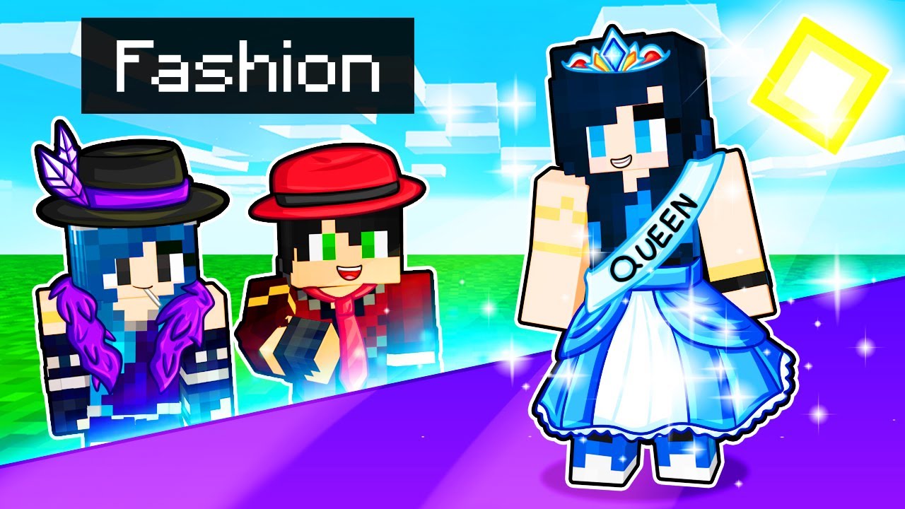 Our FIRST Minecraft Fashion Show!
