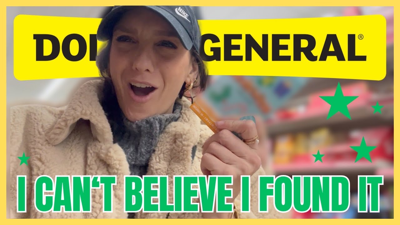 DOLLAR GENERAL SHOP WITH ME | $1.00 HUNT IS OVER! | WHY DID I ACT LIKE THIS IN THE STORE?