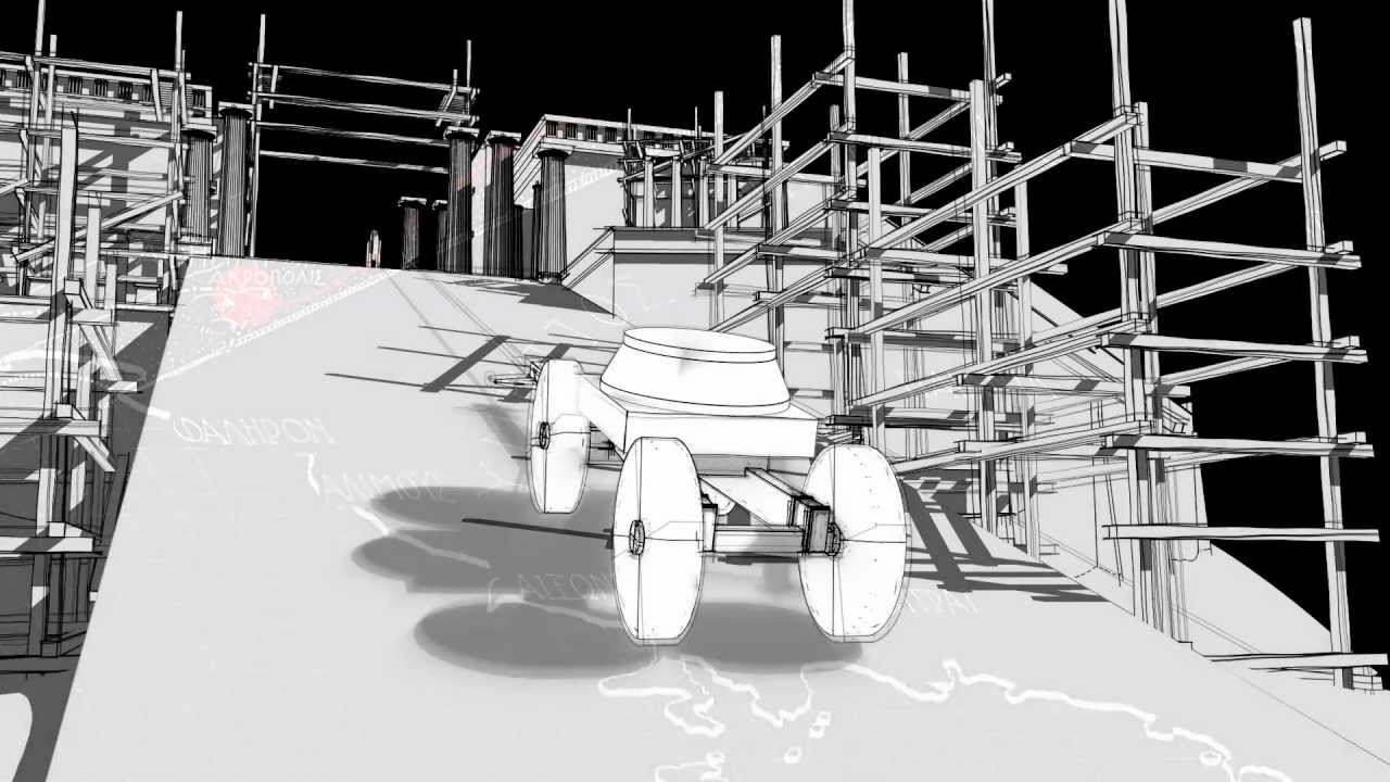 Acropolis Museum inauguration - the construction of the Parthenon
