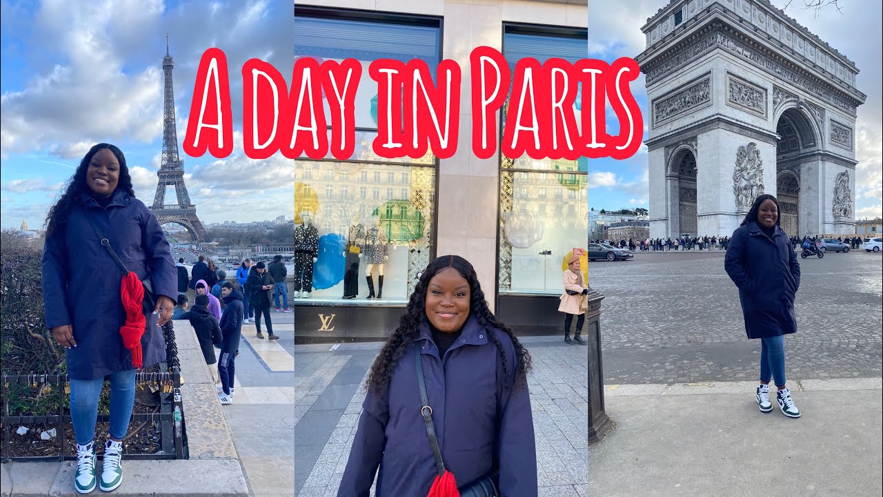VLOG: A DAY IN PARIS, FRANCE|| LIFE WITH SHYIONNIEE