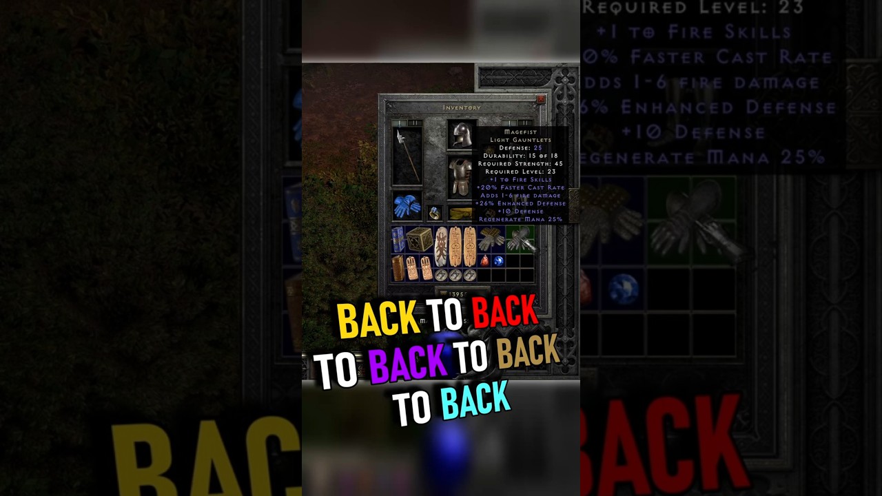 Первые дни 13-го сезона: безумная последовательность выпадений за считанные минуты #diablo2resurr...