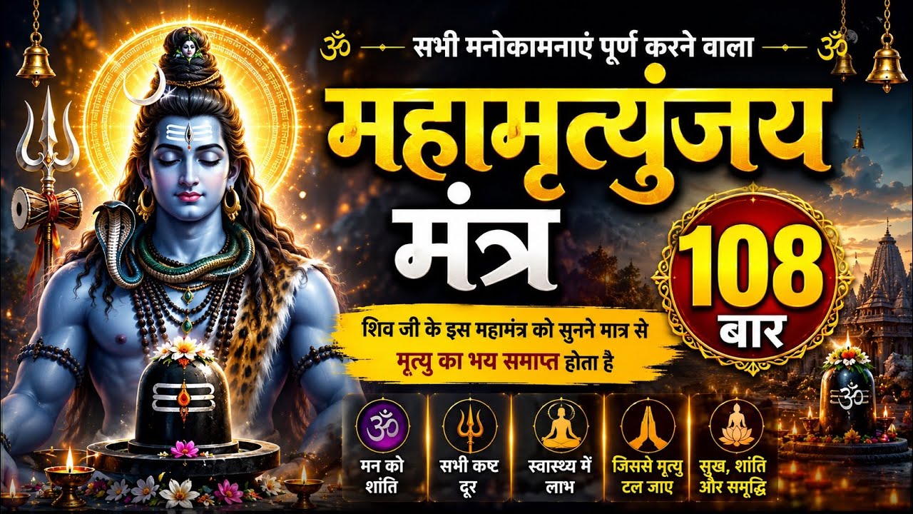 Mahamrityunjay Mantra 108 Times