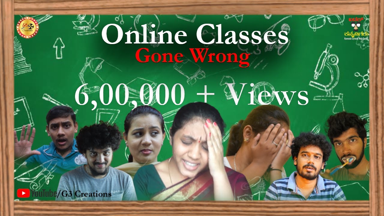 Online Classes Gone Wrong | Kannada Comedy | Khadak Kannadigaru | Episode-3 | G3 Creations