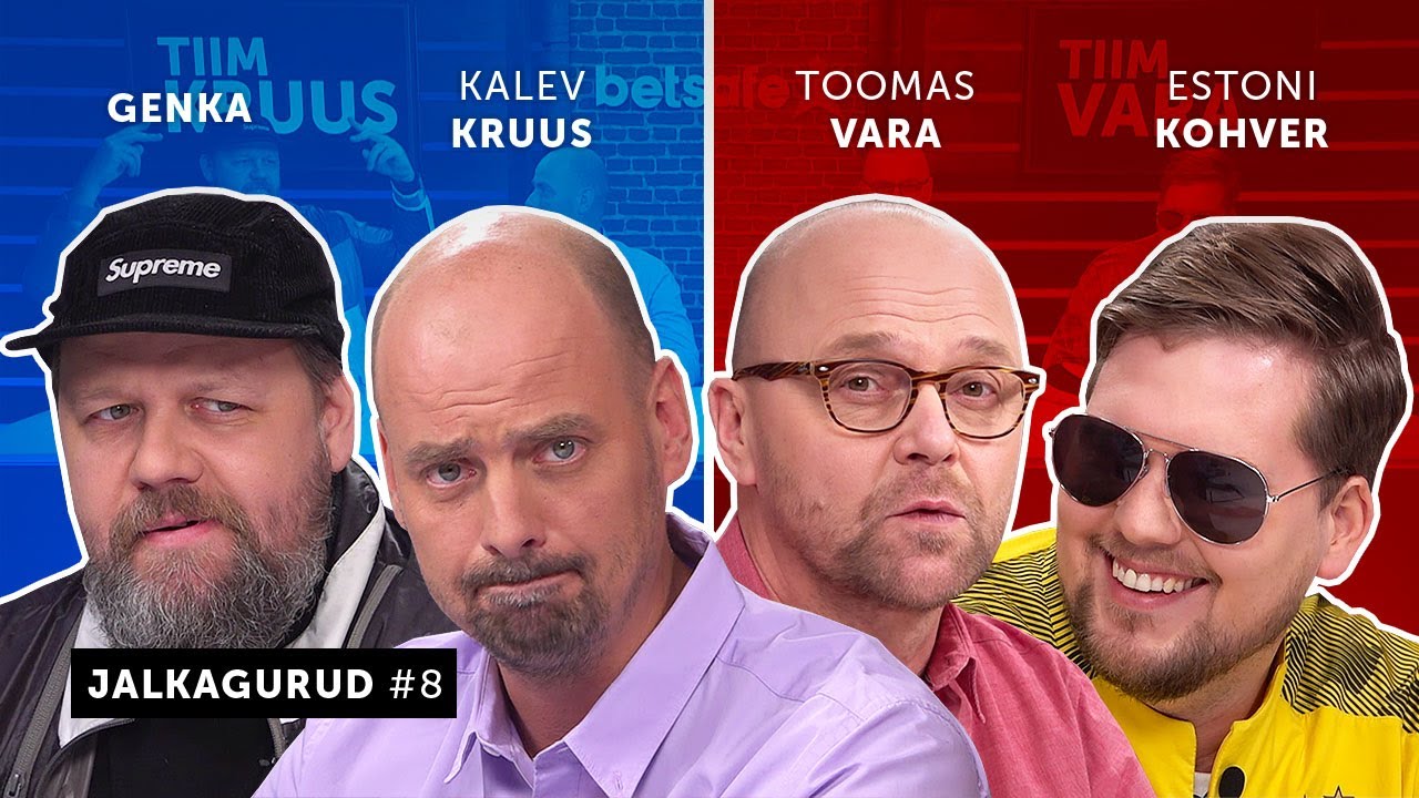 Kruus ja Vara panevad Genka ja Estoni Kohver proovile | Jalkagurud #8