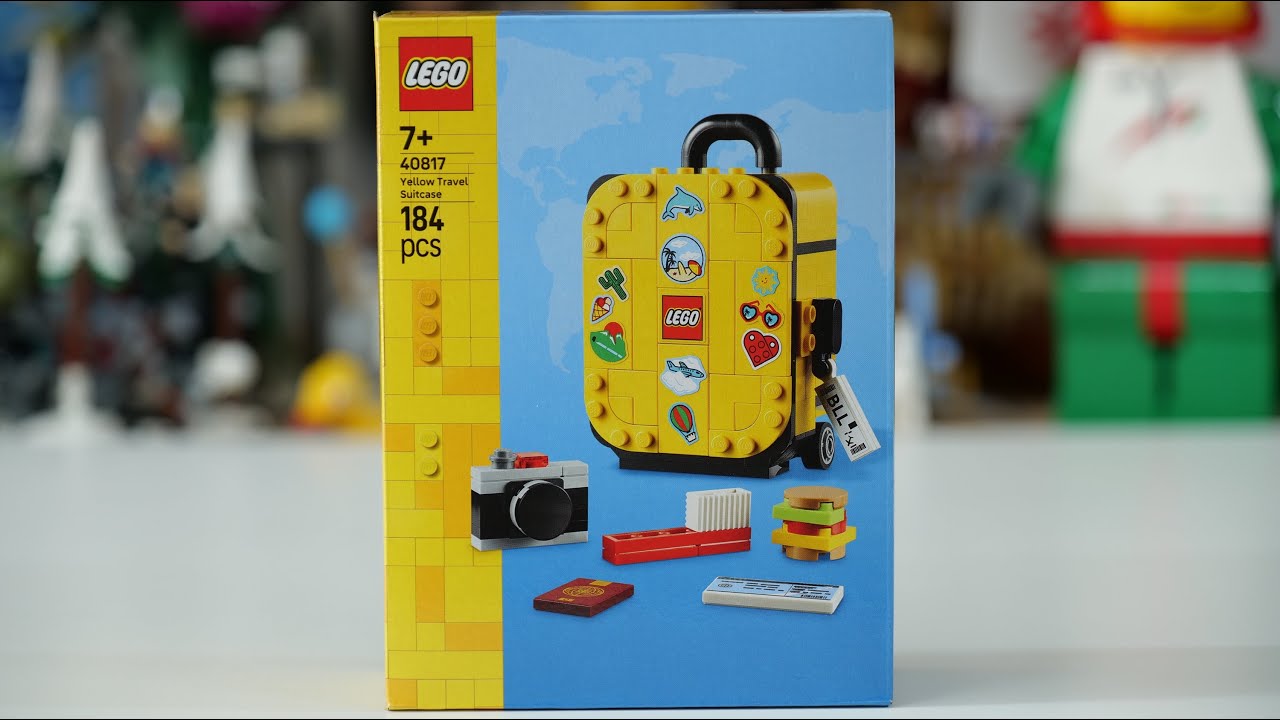 LEGO 40817 Yellow Travel Suitcase Speed Build