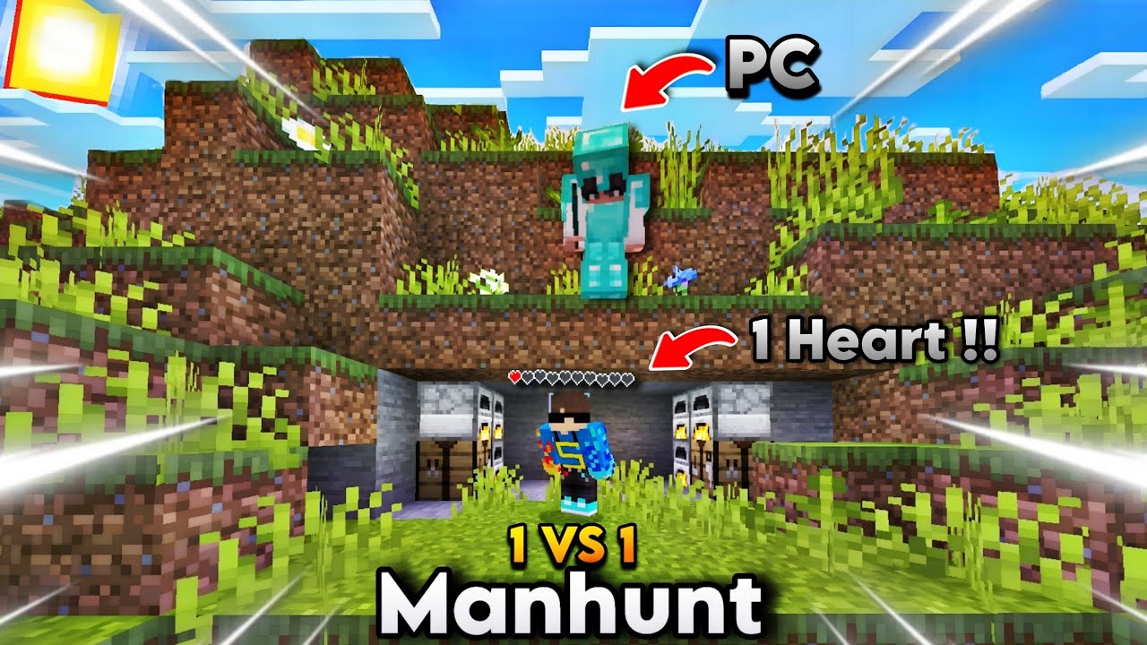 Minecraft Speedrunner VS. Hunter - MCPE Edition