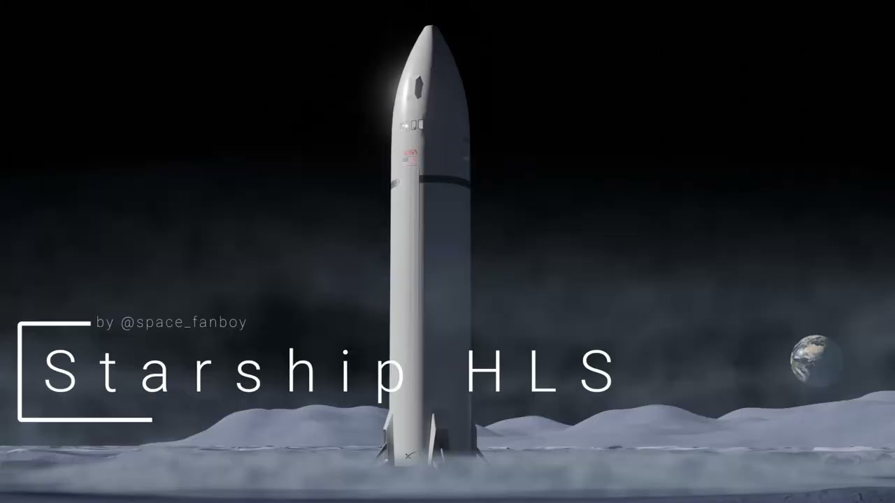 Starship HLS Lunar Landing | Humorous