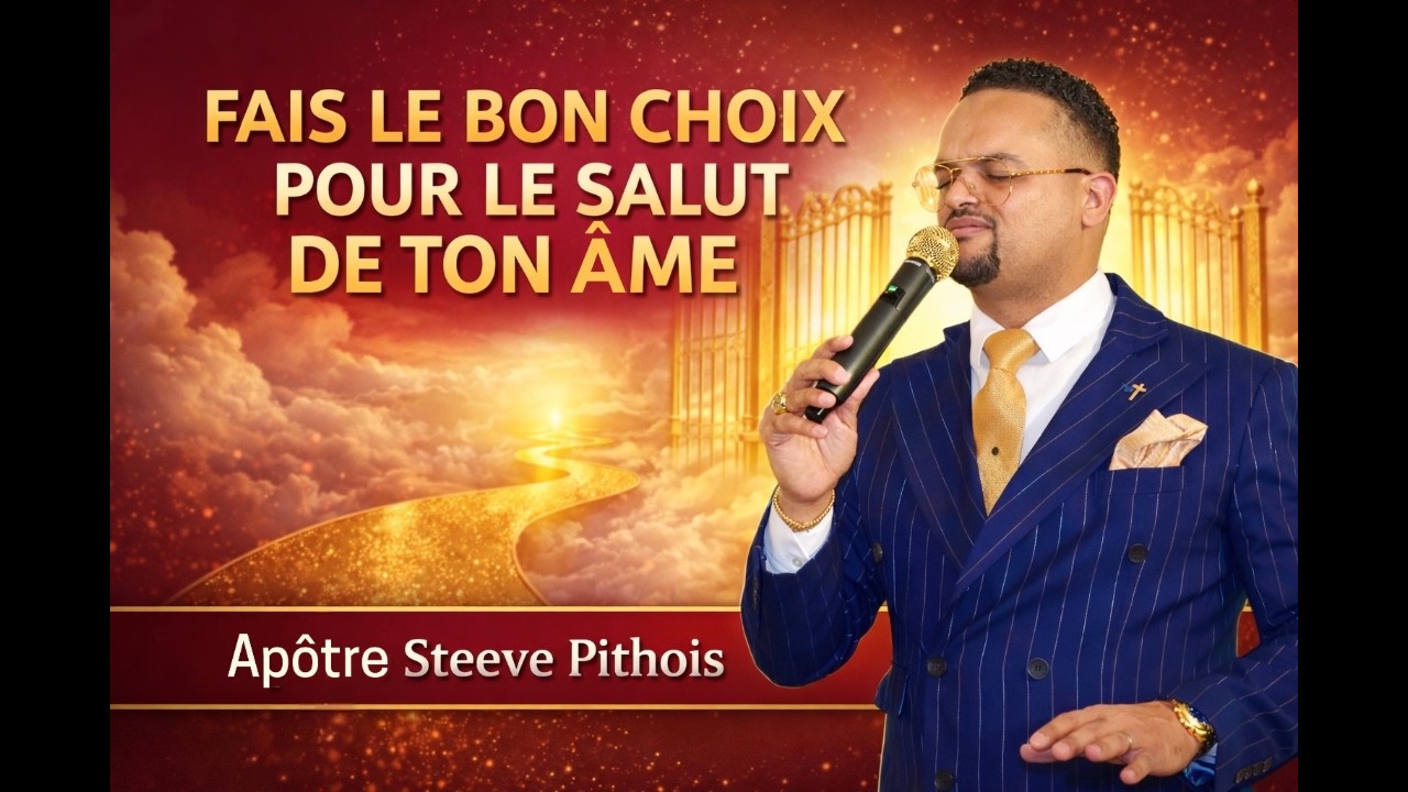 FAIS LE BON CHOIX POUR LE SALUT DE TON ÂME | Apôtre Steeve Pithois