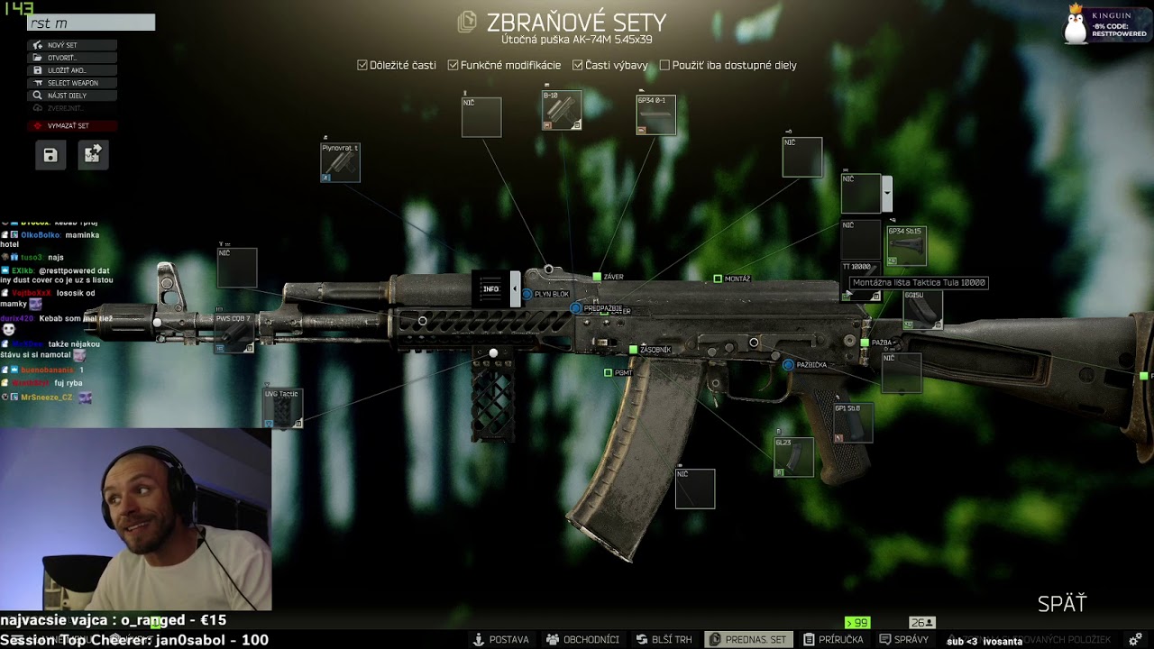 restt hraje Tarkov /w luxo - #1