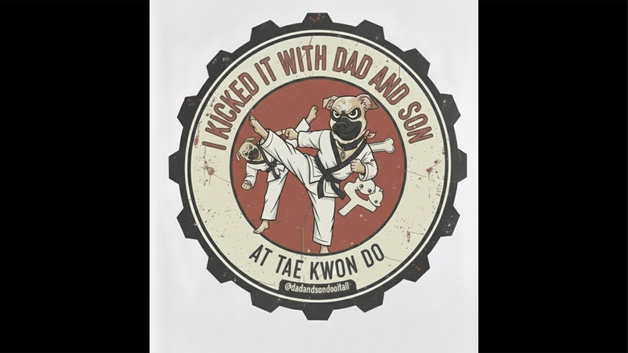 Monday Tae Kwon Do! 🥋 Dad and Son Do It All is live!