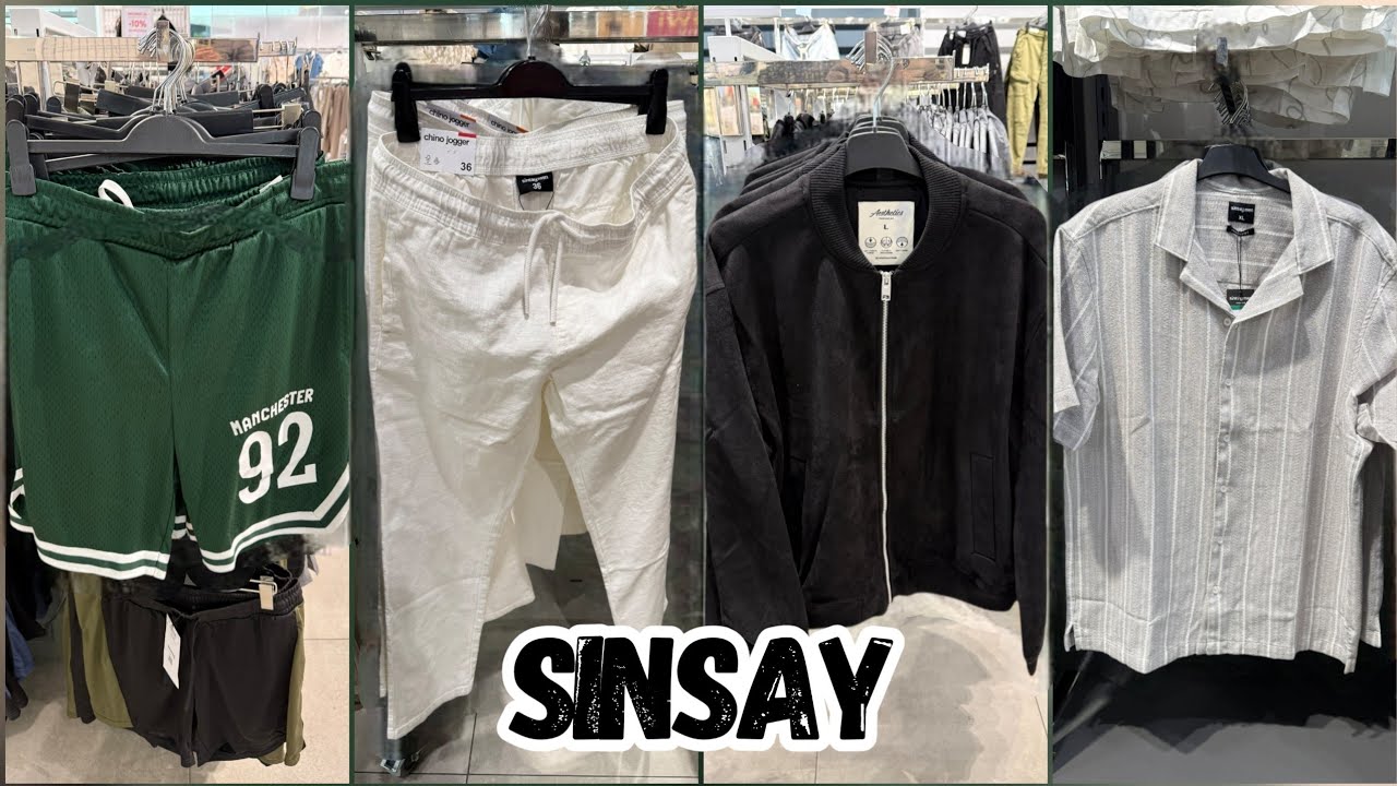 SINSAY 🛍 Przegląd odzieży dla mężczyzn ❗️