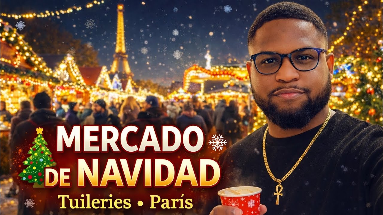 El mercado navideño MÁS MÁGICO de París / Noël Christmas Market Tuileries 🇫🇷