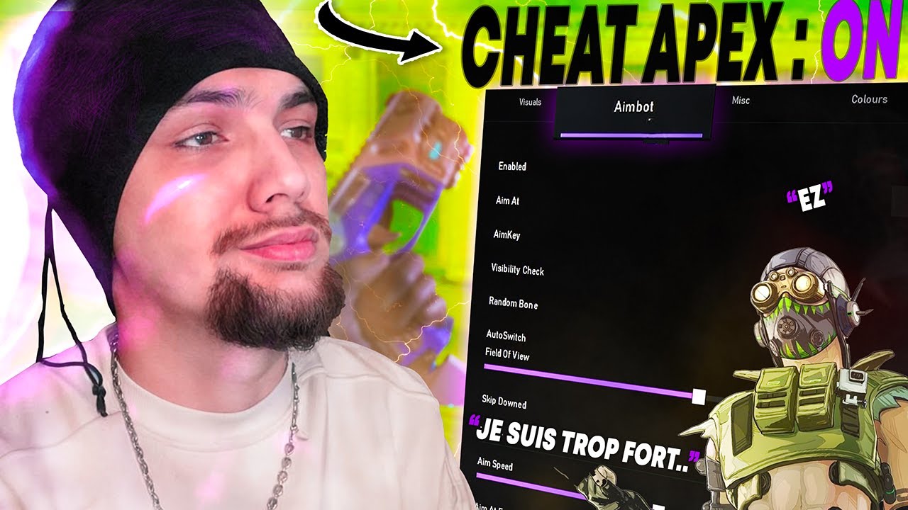 CE CHEAT SUR APEX LEGENDS m’a rendu INVINCIBLE…💚​ (je me régale) ​