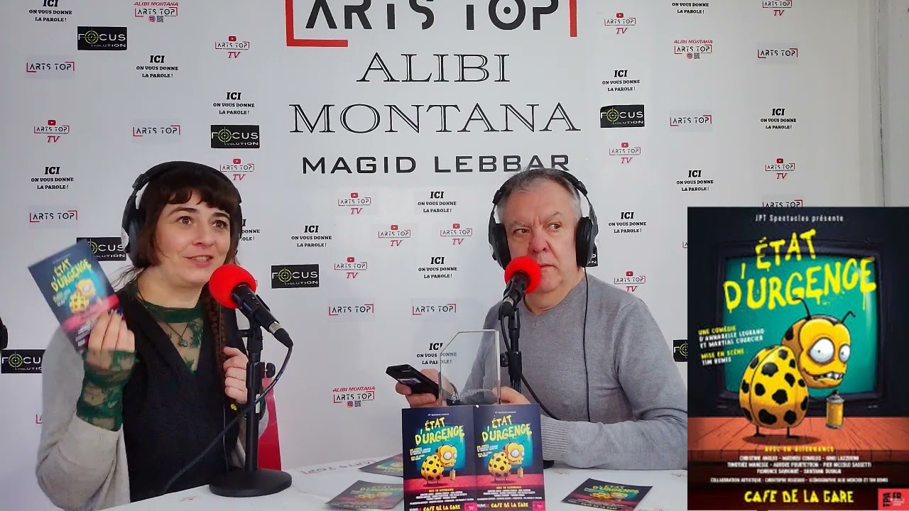 DANIEL LAMBERT LES ARTISTES SONT SYMPAS SUR ARTS TOP TV