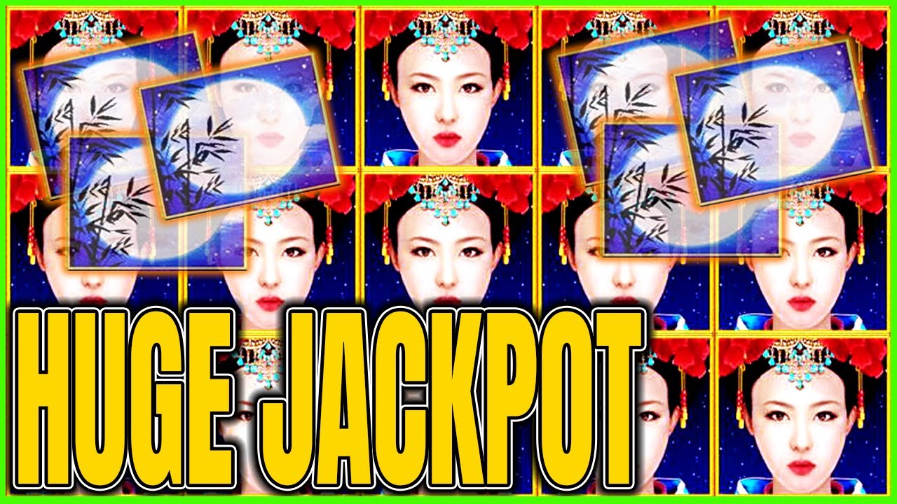 OMG She Kept Going & Hit THIS HUGE JACKPOT on Autumn Moon Dragon Link Slot