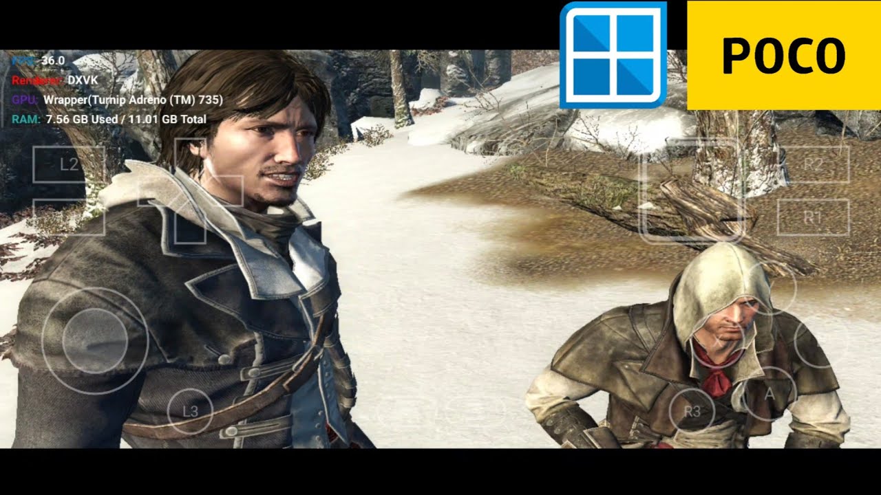 Assassin's Creed Rogue | Winlator Ludashi 2.8.2 | SD 8s Gen3 | Game Test 