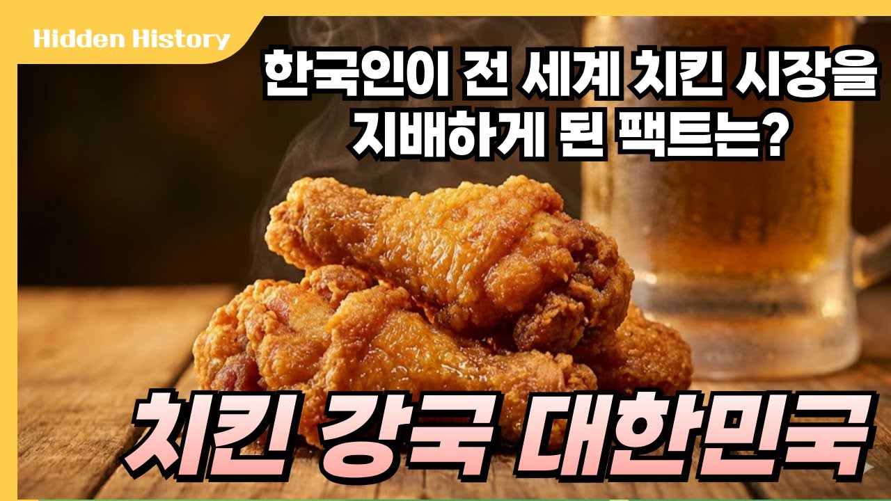 미국이 만들고 한국이 완성했다? 전 세계가 'K-치킨'에 미쳐버린 진짜 이유