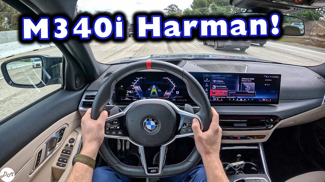BMW M340i 2025 года – обзор звуковой системы Harman Kardon с 16 динамиками