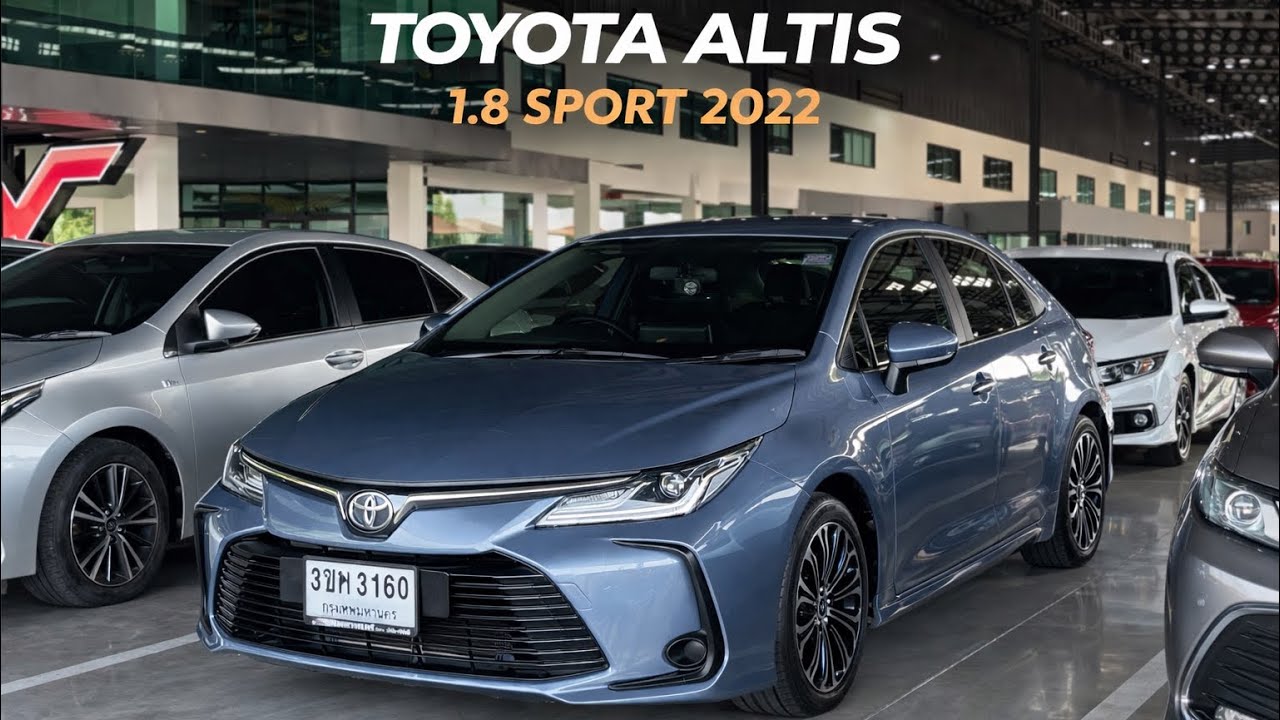 Toyota New Altis 1.8Sport 2022 #toyota #toyotaaltis #toyotaaltis2022 #อัลติส 