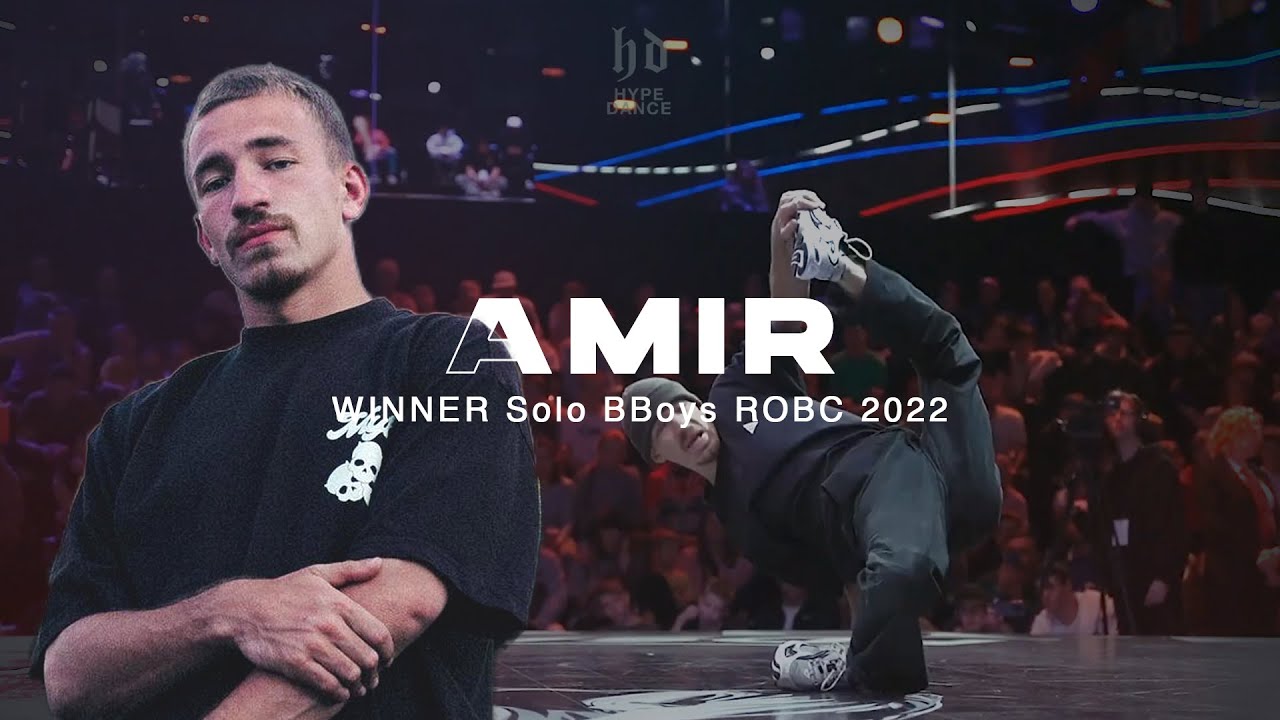 Bboy Amir Winner Solo BBoys at ROBC 2022
