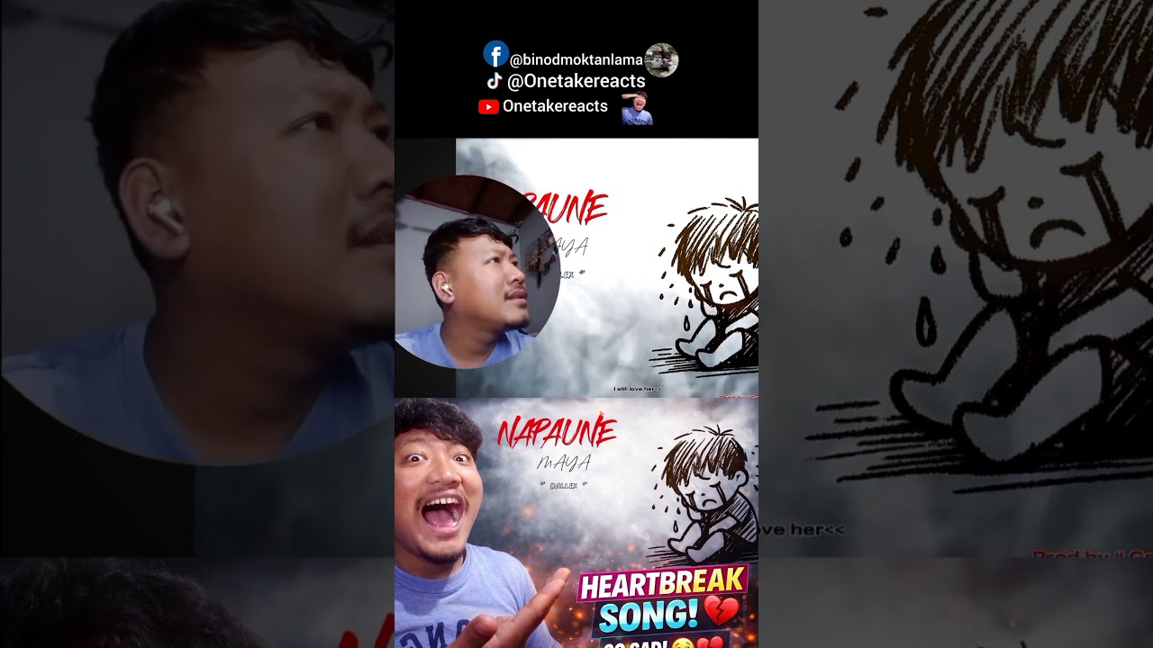 Napauney Maya &ndash; Dallex | Heart Touching Nepali Heartbreak Song 💔 (Official Reaction)