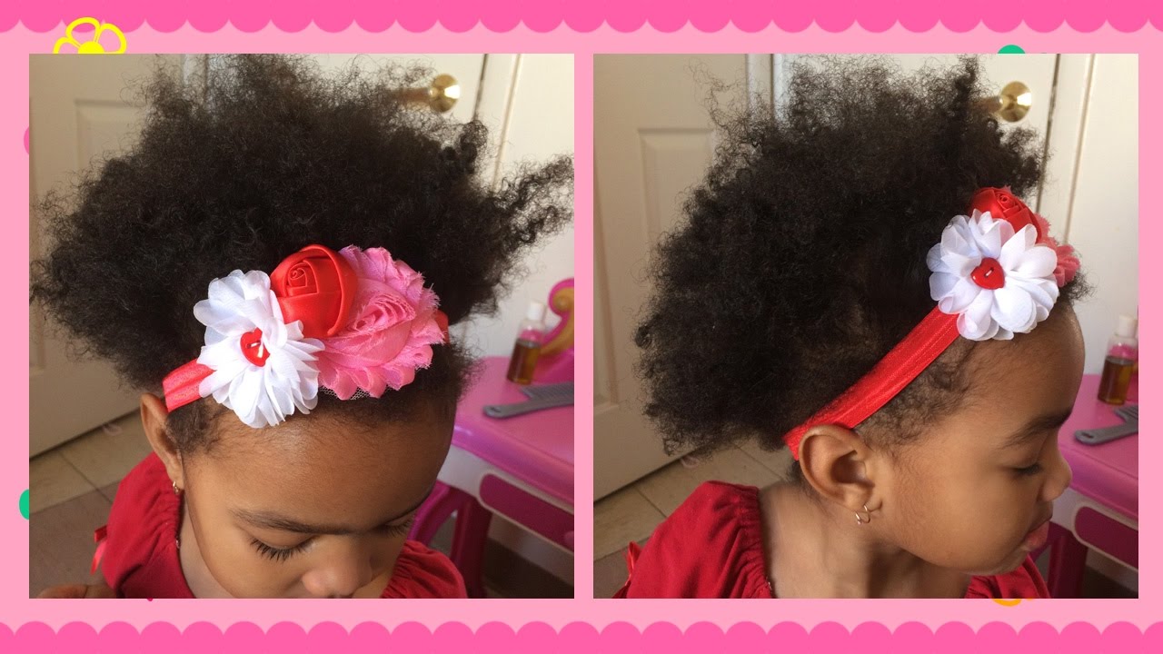 How to stretch your child's natural hair without using heat