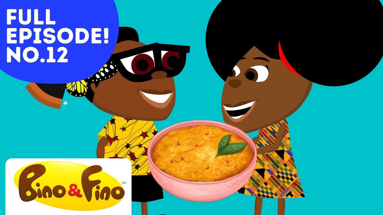 Jollof Rice. West Africa's most famous dish - Bino and Fino Full Episode 12 - Kids Learning Video