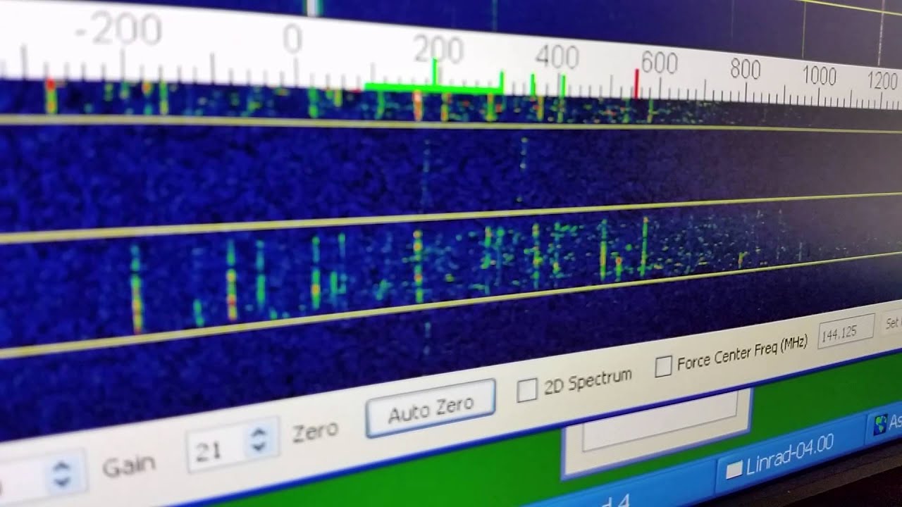 V60EME 144MHz EME pile-up sight & sound