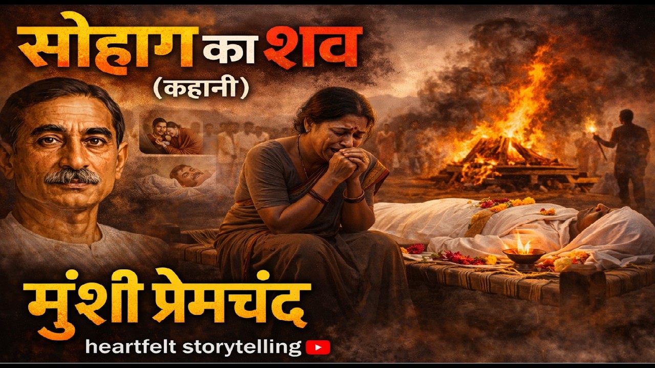 क्या एक औरत का सम्मान उसकी चिता के साथ जल जाता है? सोहाग का शव | मुंशी प्रेमचंद