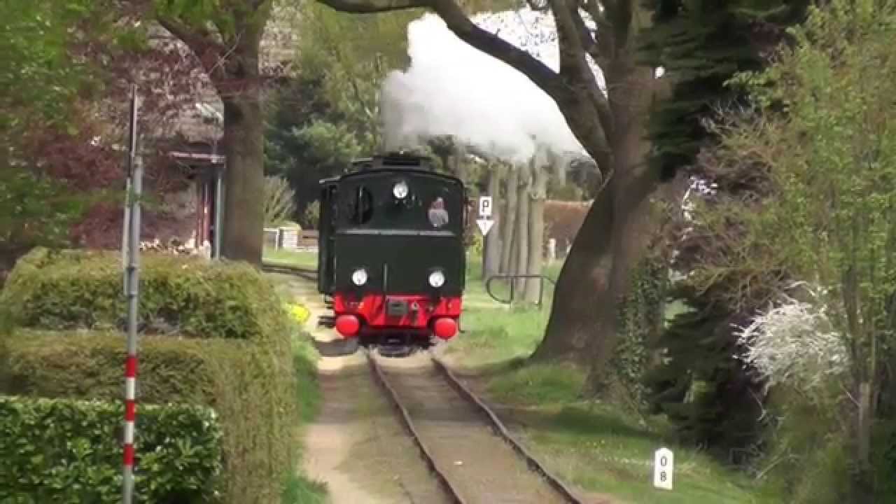 DEV Bruchhausen Vilsen Zugkreuzung in Vilsen Ort