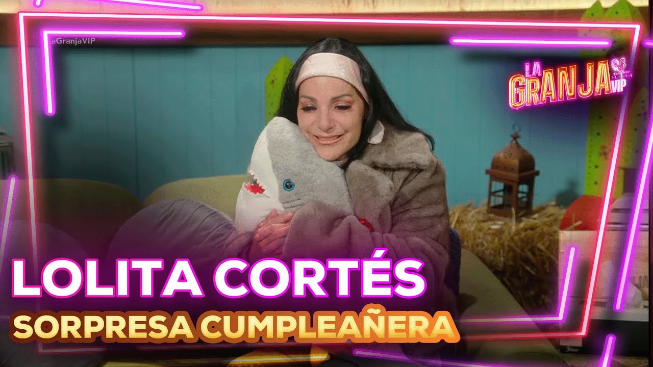Lolita Cortés es sorprendida por sorpresa de su esposo e hijos por su cumpleaños. ❤🥰