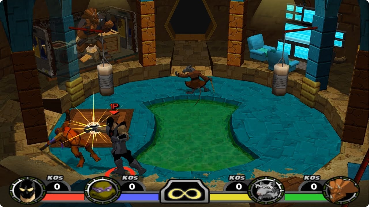 TMNT Mutant Melee – Large Foot Play