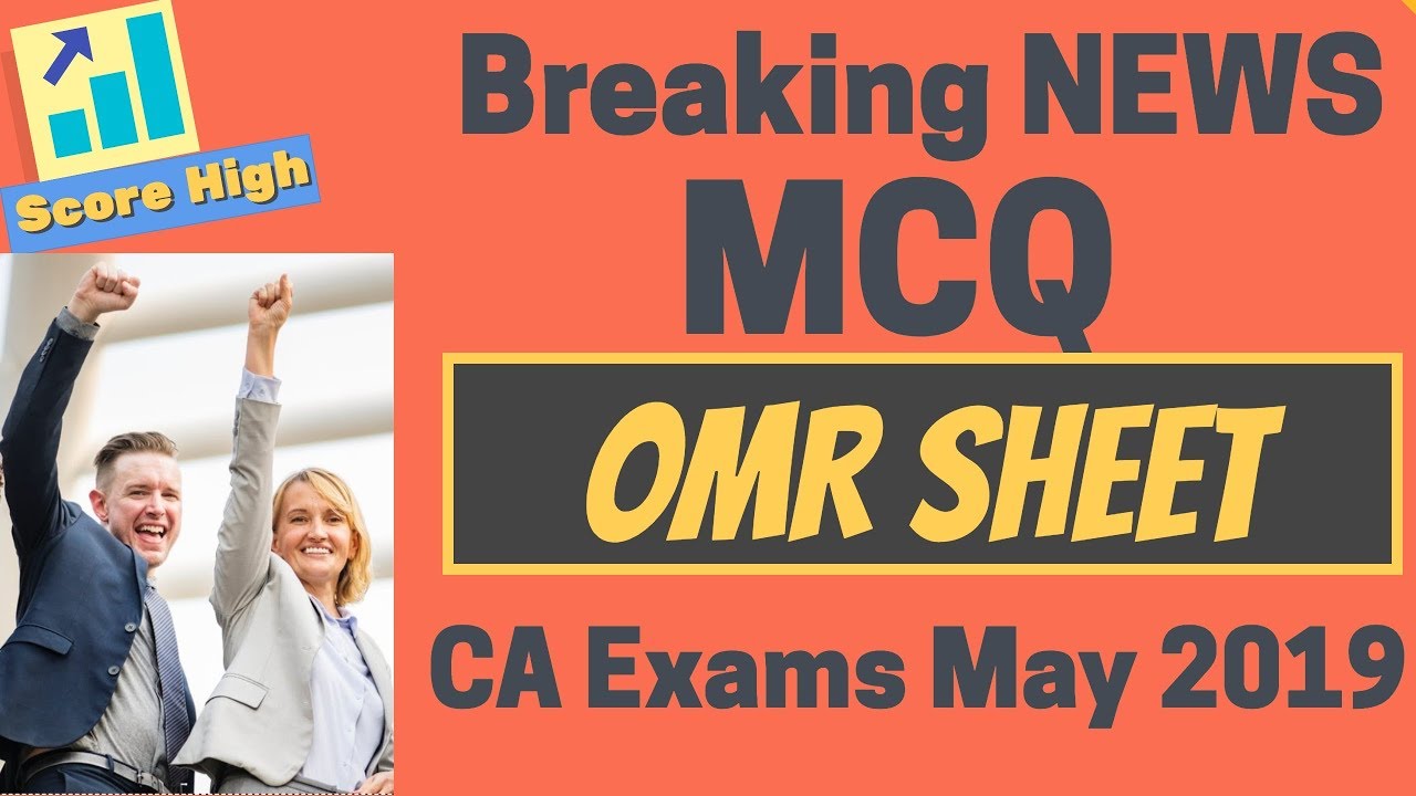 ICAI  Breaking News OMR Sheets For CA Inter and CA Final Level