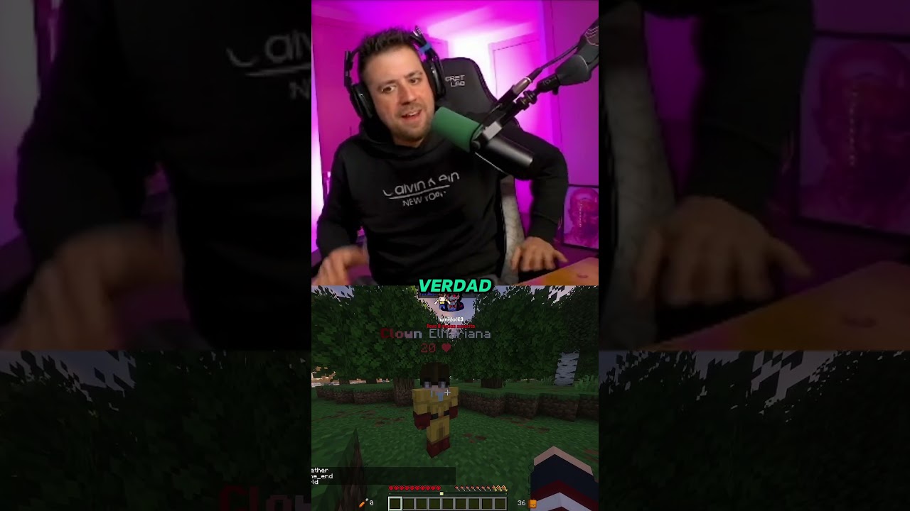Un juego interesante #auronplay #elmariana #juego #minecraft #viral #risas #parati #shorts