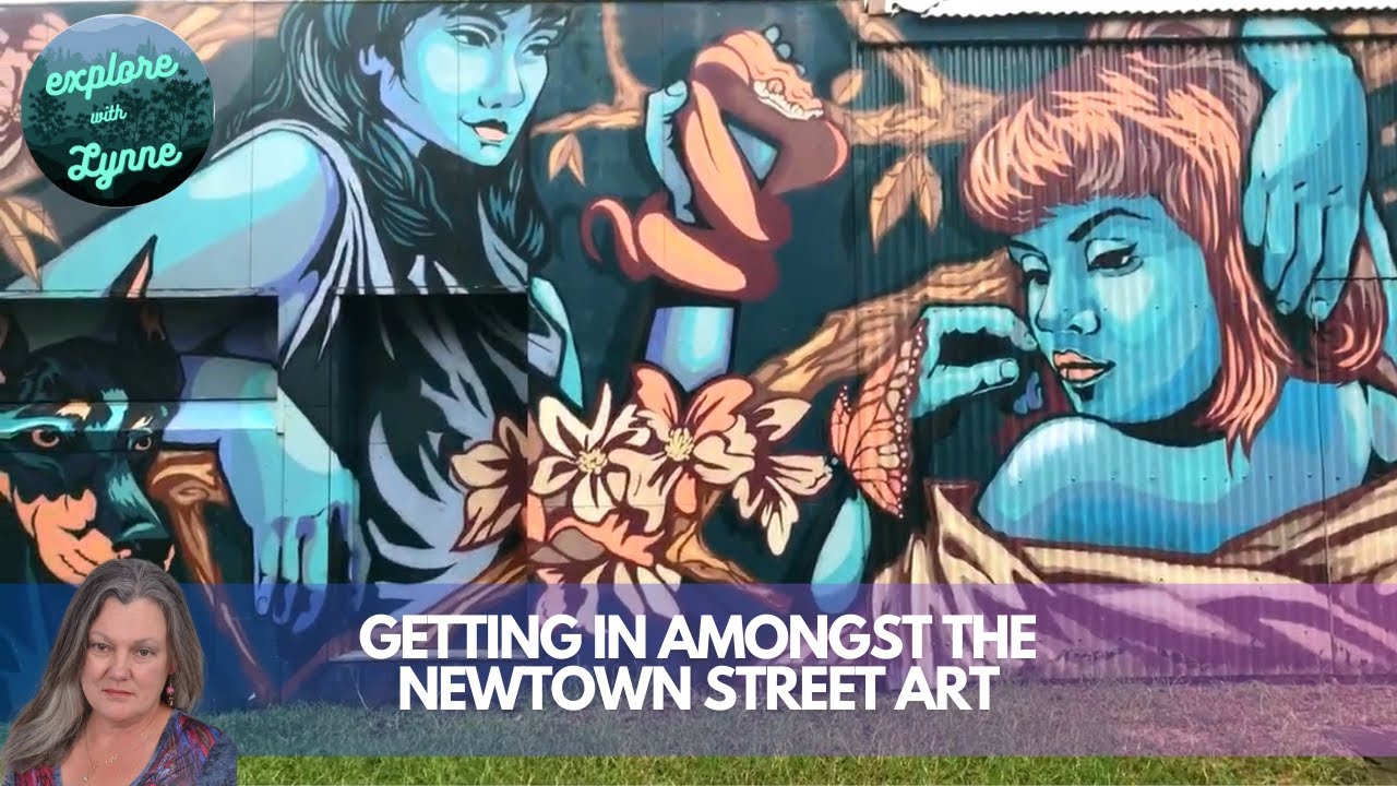 We Don't Let Silly Things Like Tech Failures or Downpours Stop Us Bringing You Newtown Street Art