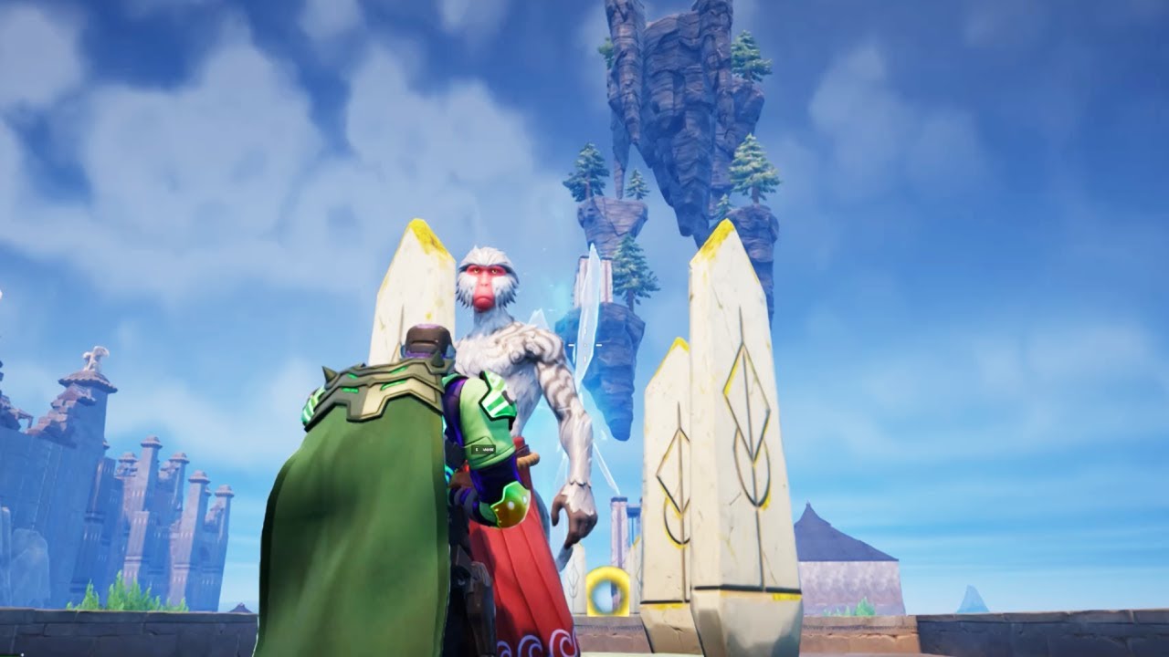 Fantasy Boss Fight Gameplay in Fortnite Project Valaka (Tower Challenge)