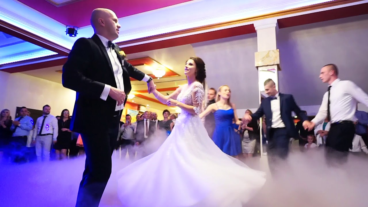 Pierwszy taniec Eweliny i Pawła, zespół Prima Band, Dom Weselny GRZEŚ Nawojowa