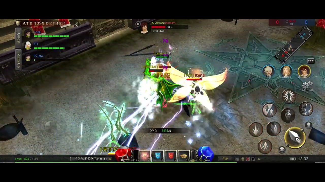 MU MONARCH SEA FAST 3V3 WIZ GAMEPLAY VS HIGH LEVELS