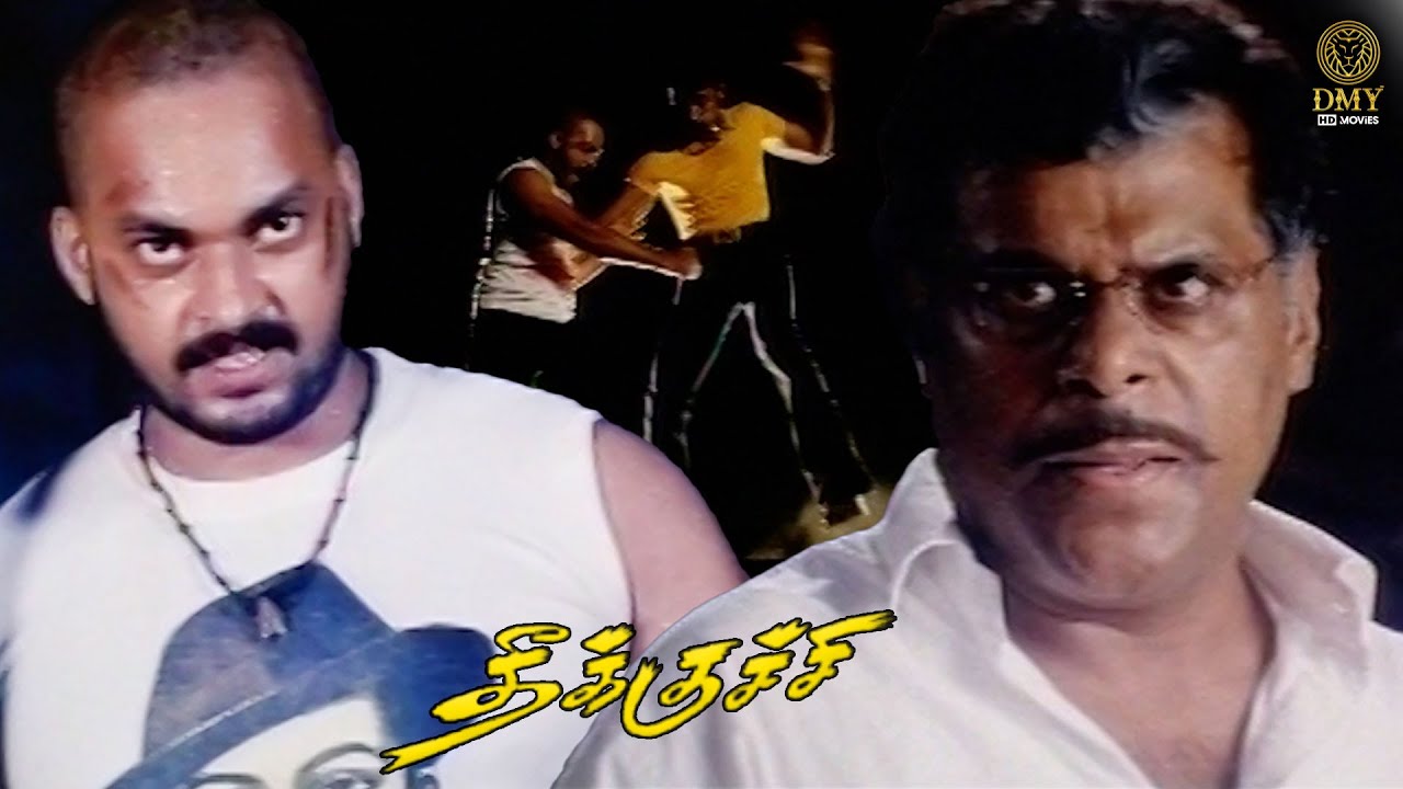 Jaivarma Mass Action Fight Scene - Theekuchi Movie Scene | Mythriya, Ashish Vidyarthi | DMY