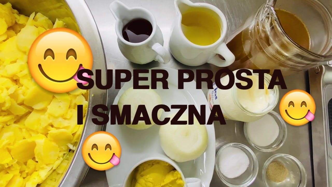 #GOTUJE. PROSTA I BARDZO SMACZNA SALATKA Z ZIEMNIAKÓW TRADYCYJNA NIEMIECKA