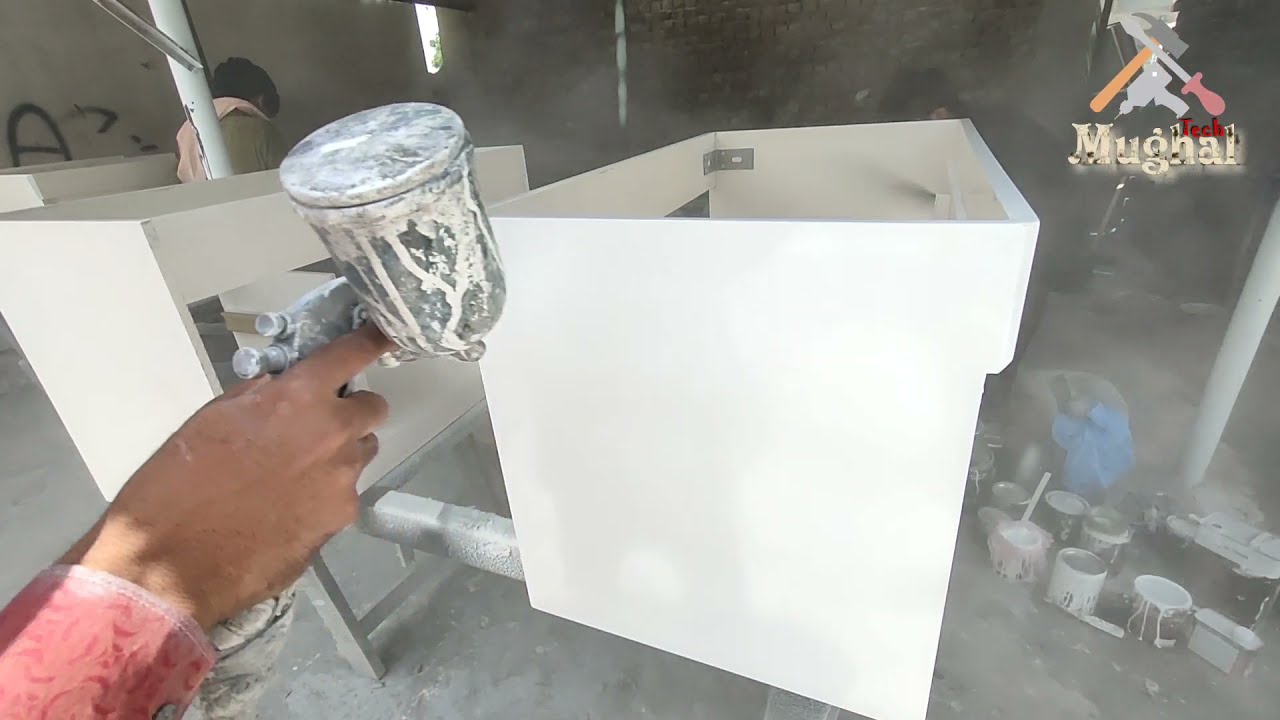 How to make 32" pvc vanity double daraz single pala || 