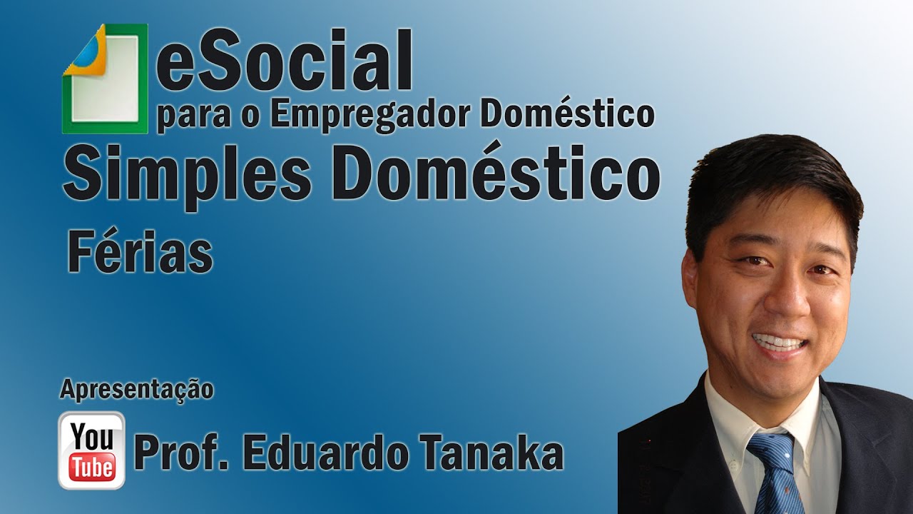 eSocial - Empregador Doméstico - Férias